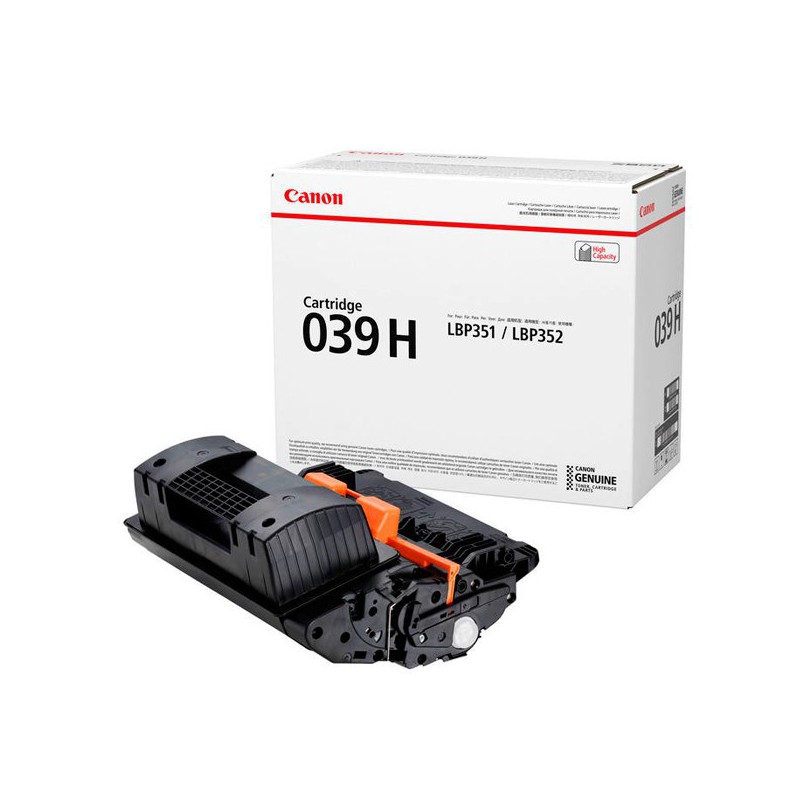 TONER CANON ORIG. LBP-351/352 NEGRO O39 H 25.000 PAG.