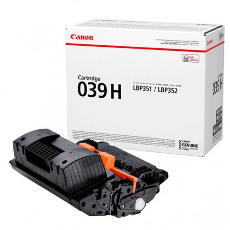 TONER CANON ORIG. LBP-351/352 NEGRO O39 H 25.000 PAG.