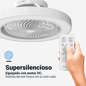 VENTILADOR DE TECHO XALOC 7048W BLANCO