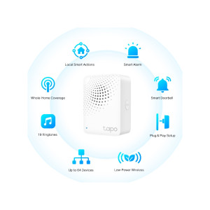 HUB TP-LINK TAPO H100 CON TIMBRE  WI-FI