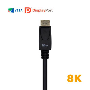 CABLE AISENS DISPLAYPORT/DISPLAYPORT 1.4 8K M/M 3M NEGR