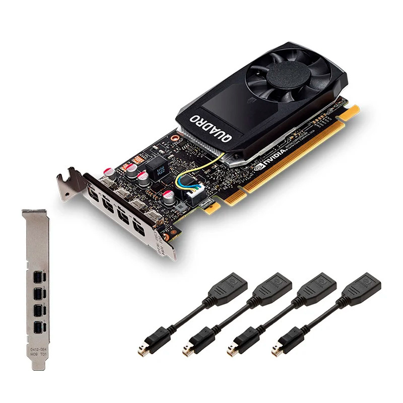 VGA PNY QUADRO P1000 V2 LOWPROFILE DP NV GDDR5 4GB