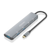HUB USB TIPO C AISENS A109-0857 USB-A X2 USB-C X2 PD 