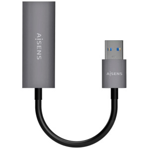 ADAPT.AISENS USB 3.0 RJ45 HEMBRA 15CM GRIS