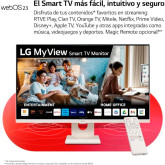 MONITOR LG MYVIEW SMART TV MULTIMEDIA BLANCO 32SR50F-W