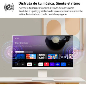 MONITOR LG MYVIEW SMART TV MULTIMEDIA BLANCO 32SR50F-W