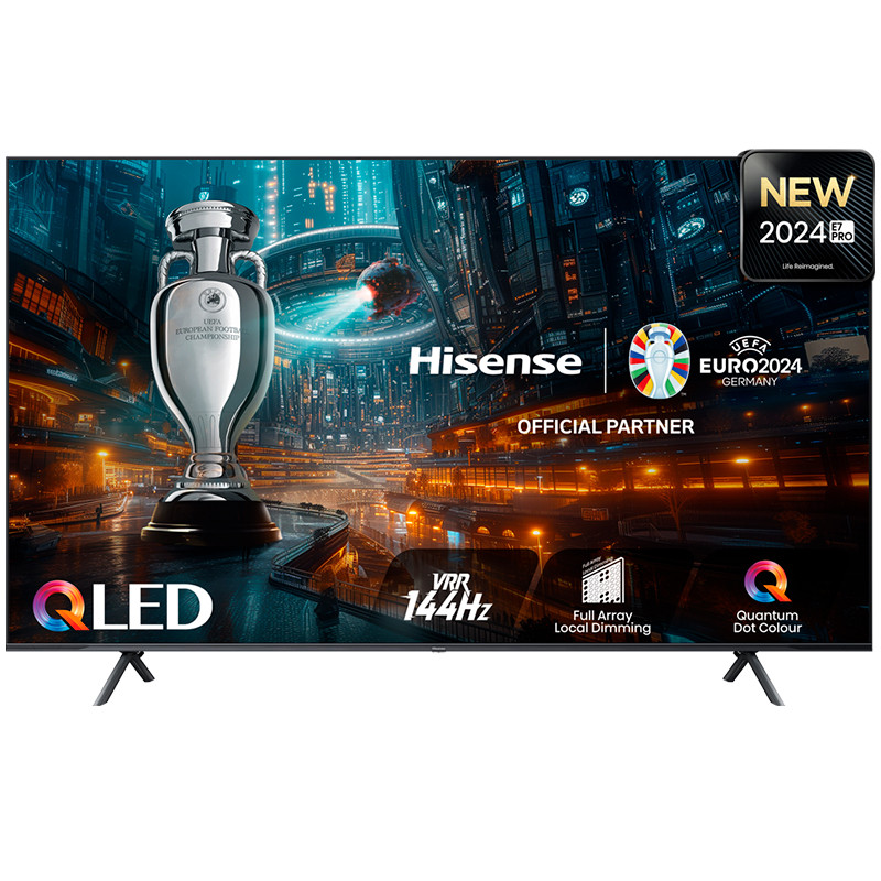 TV HISENSE 75" 75E7NQ QLED SMART TV BLUETOOTH & HDMI
