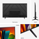 TV HISENSE 65" 65A6N SMART TV 4K ALEXA INTEGRADO & VIDAA VOI