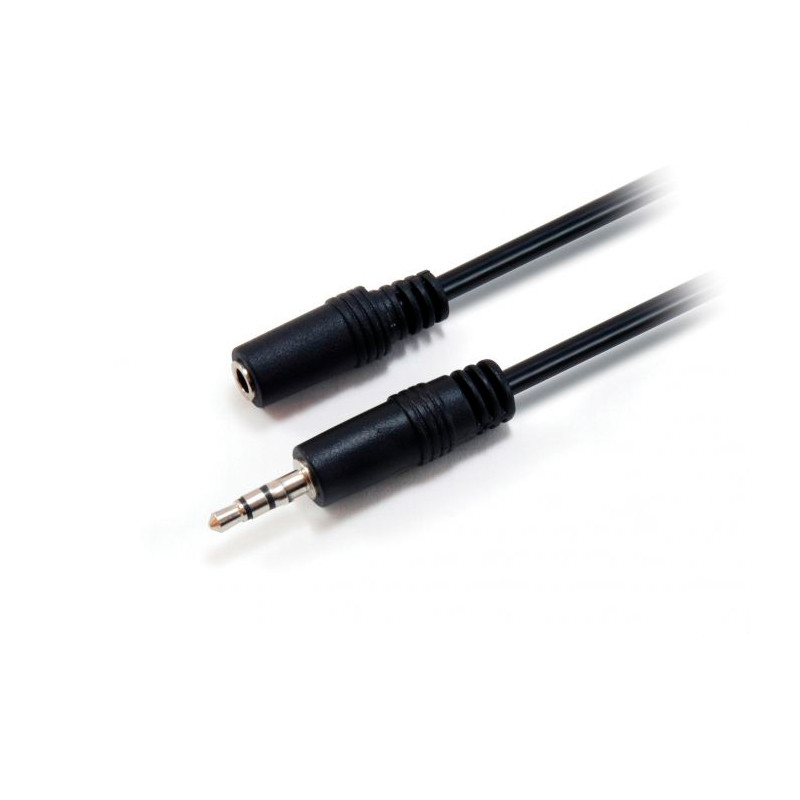 CABLE AUDIO EQUIP MINI JACK 3.5MM MACHO-HEMBRA 2.5M