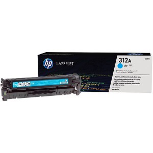 TONER HP ORIG. CF381A  MFP M476 CYAN Nº312A