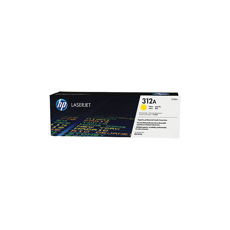TONER HP ORIG. CF382A MFP M476 AMARILLO Nº312A