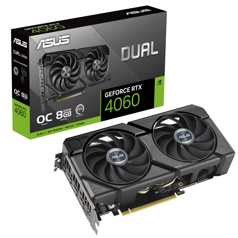 VGA ASUS GEFORCE RTX 4060 EVO OC 8GB GDDR6