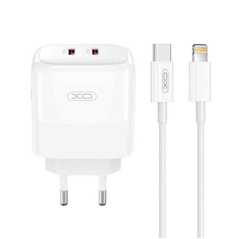 CARGADOR PARED XO 2XTIPO C 35W CARGA RAPIDA XOL140