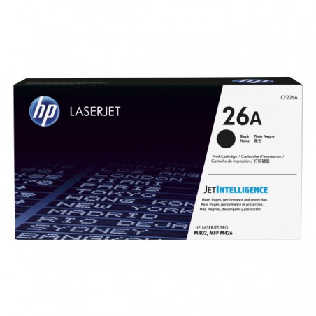 TONER HP ORIG. CF226A NEGRO 3.100 PAGINAS