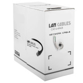 BOBINA CABLE RJ45 UTP 305 M CAT.6 FLEXIBLE