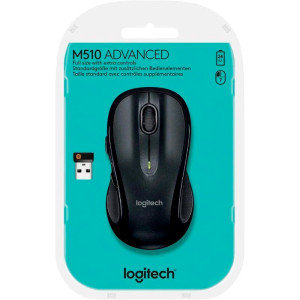 RATON LOGITECH M510 NEGRO WIRELESS 910-001826