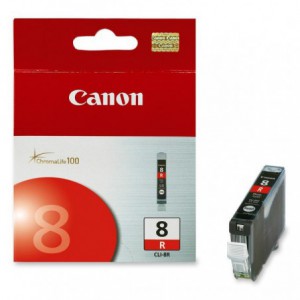 INK JET CANON ORIG.IP4200/5200/R CLI8R  ROJO