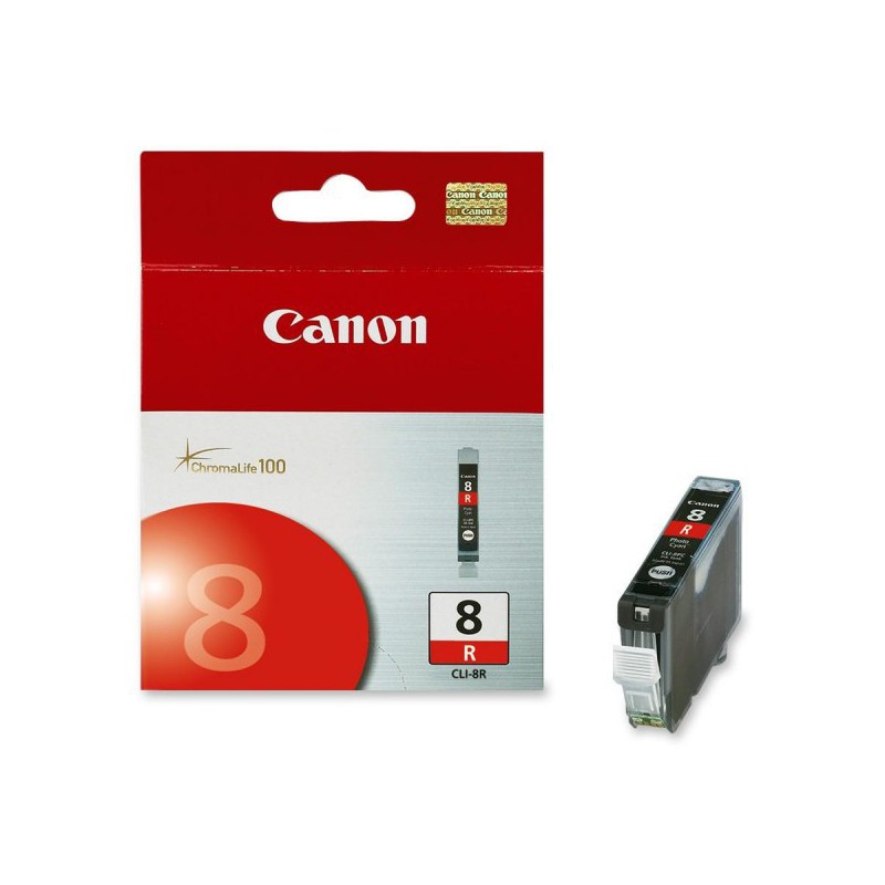 INK JET CANON ORIG.IP4200/5200/R CLI8R  ROJO