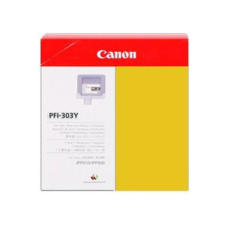 INK JET CANON ORIG. PFI303 AMARILLO 