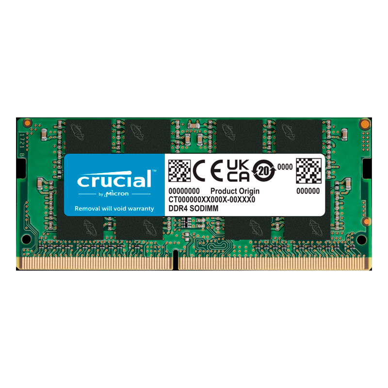 SO DIMM CRUCIAL DDR4 8GB 2400MHZ  