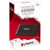 DISCO DURO EXTERNO KINGSTON SSD XS1000 1TB USB 3.2 NEGRO