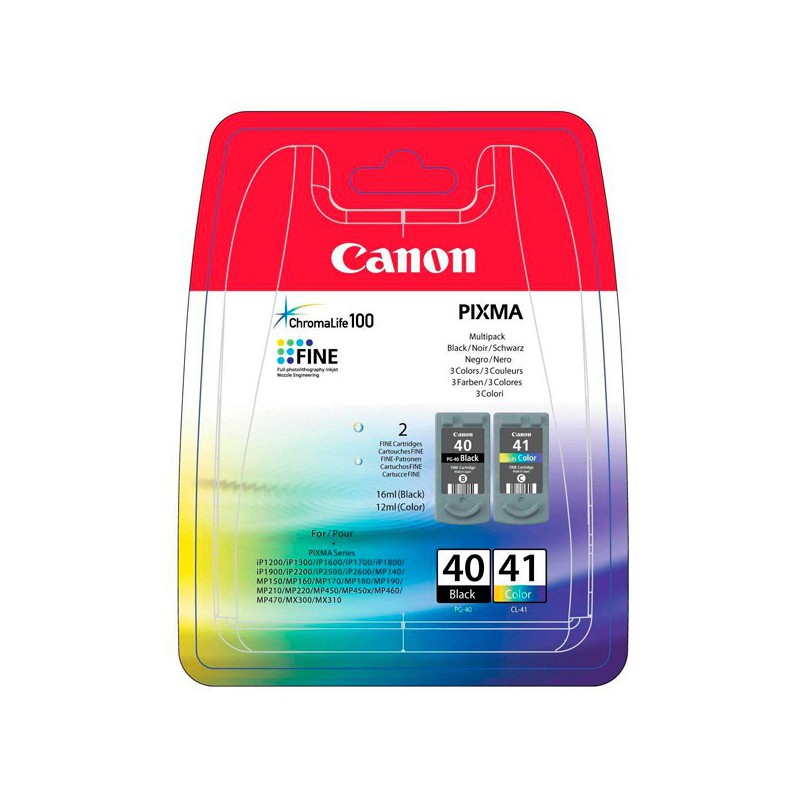 MULTIPACK CANON ORIG.PG40 /CL41   0615B043