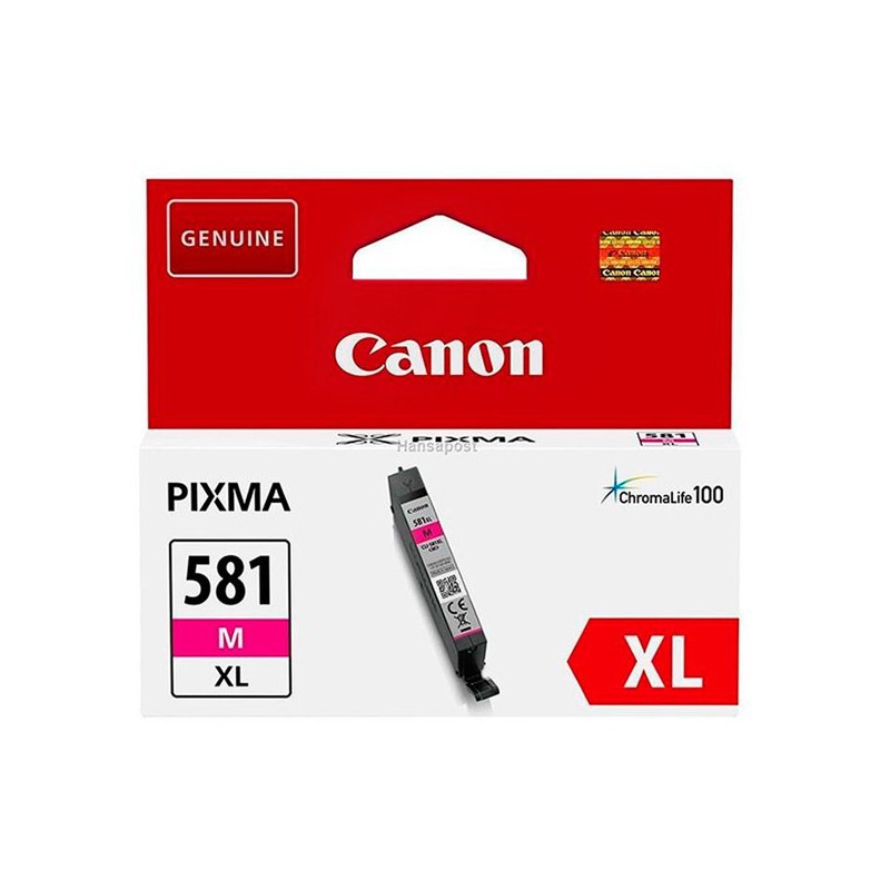 INK JET CANON ORI. CLI-581 MAGENTA XL 