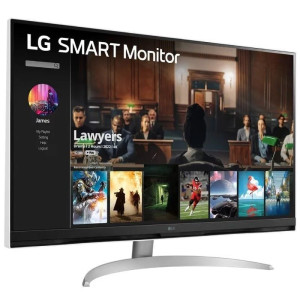 MONITOR LG 31.5" 32SQ700S-W 4K  SMART TV MULTIMEDIA BLANCO