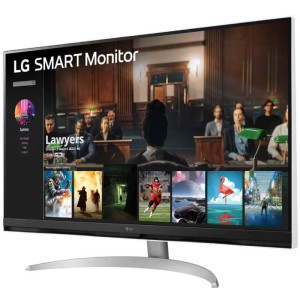 MONITOR LG 31.5" 32SQ700S-W 4K  SMART TV MULTIMEDIA BLANCO