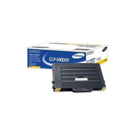 TONER SAMSUNG ORIG. CLP-500/550 AMARILLO 