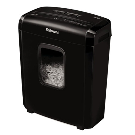 DESTRUCTORA FELLOWES MINICORTE 6M 4 X12MM NEGRA
