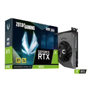 VGA ZOTAC GEFORCE RTX 3050 GAMING FORCE ECO SOLO 8GB GDDR6 