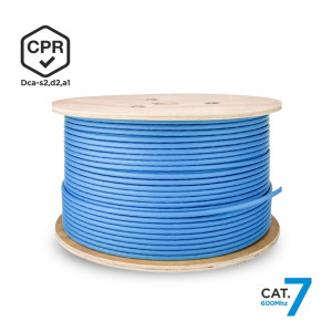 BOBINA AISENS CABLE RJ45 SFTP LSZH CPR DCA CAT.7 305MT AZUL 
