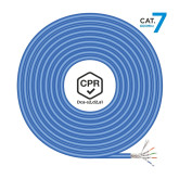 BOBINA AISENS CABLE RJ45 SFTP LSZH CPR DCA CAT.7 305MT AZUL 