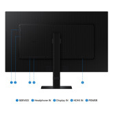 MONITOR SAMSUNG 27" VIEWFINITY S7 S27D700EAU 4K NEGRO