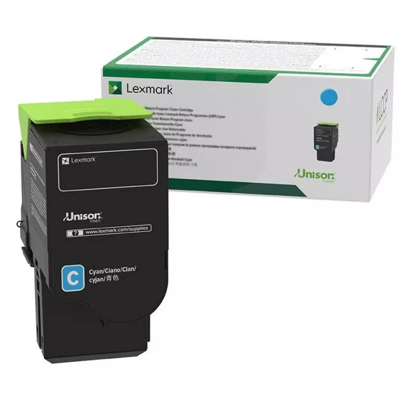 TONER LEXMARK ORIG.CS421/CS521/CS622/CX421 CYAN