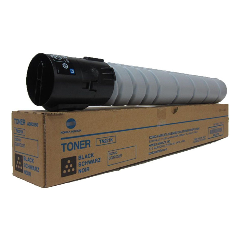 TONER KONICA-MINOLTA ORIG.TN221BK ABK3150 NEGRO