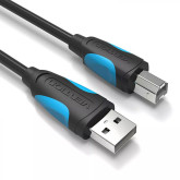 CABLE VENTION USB 2.0 M/USB M B 1.5M NEGRO IMPRESORA