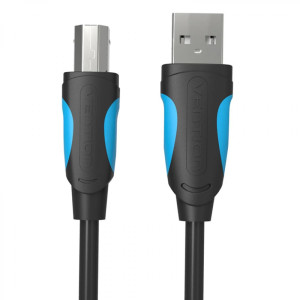 CABLE VENTION USB 2.0 M/USB M B 1.5M NEGRO IMPRESORA