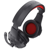 AURICULARES CON MICRO  TRUST GAMING JACK 3.5 ROJO NEGRO