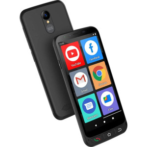 TELEFONO SPC MOVIL SENIOR ZEUS PRO 4G  5.5" 64GB NEGRO