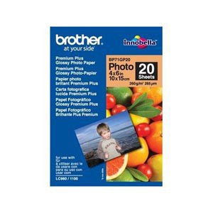 PAPEL BROTHER GLOSSY 10X15 260 GR BP71GP20