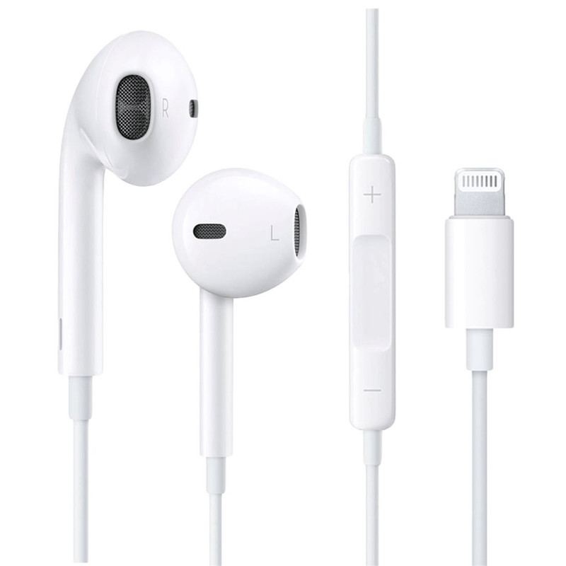 AURICULAR APPLE EARPODS CONECTOR LIGHTNING CON MAND