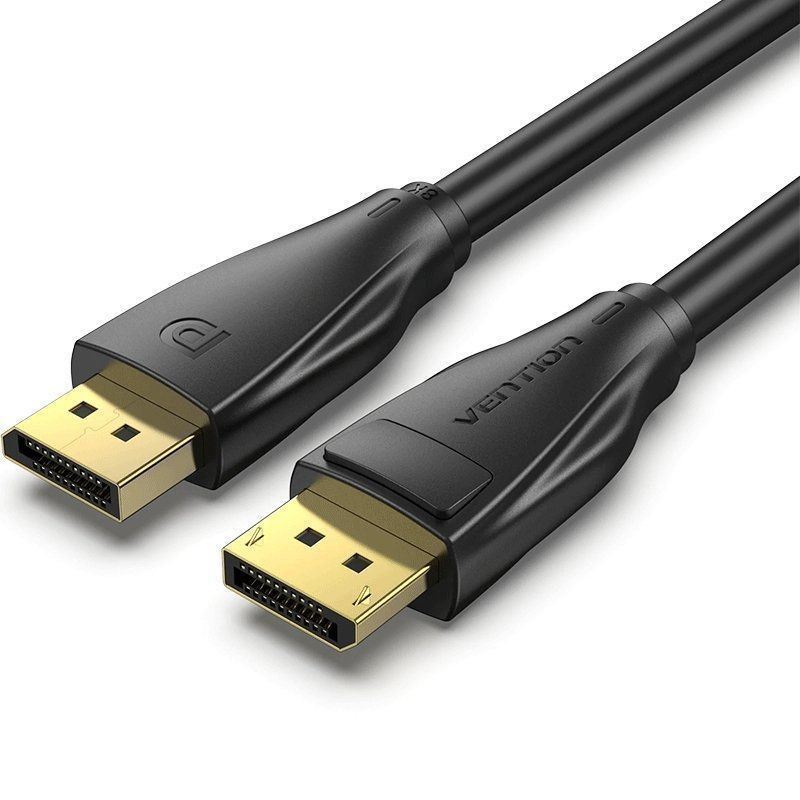 CABLE VENTION DISPLAYPORT 1.4 8K MACHO - MACHO 1 M NEGRO