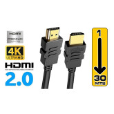 CABLE HDMI 2.0 4K 30/ 60HZ MACHO/MACHO 5 MTRS