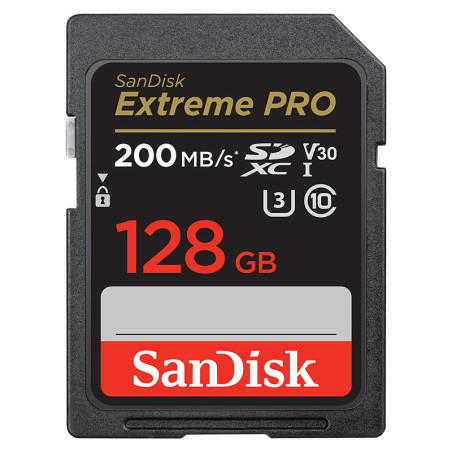 MICRO SDXC SANDISK EXTREME PRO 128GB SDHC UHS-I CLASE 10