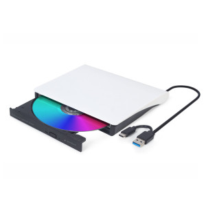 REGRABADORA GEMBIRD EXTERNA DVD USB  PLATA 