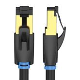 LATIGUILLO VENTION IKABH  RJ45 SFTP CAT.8  2  MTR NEGRO