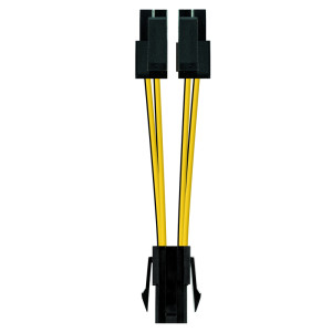 CABLE NANOCABLE ALIMENTACIÓN MICROPROCESADOR 15CM