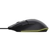 RATON TRUST GAMING GXT 109 FELOX 6400DPI  25036  NEGRO